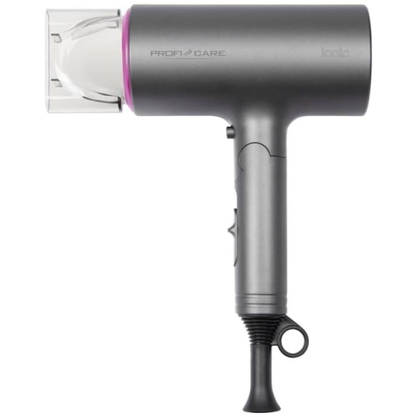 Hårfön - Proficare - HT 3073 - 1600W - 3 temperaturnivåer - Fällbart handtag Rosa