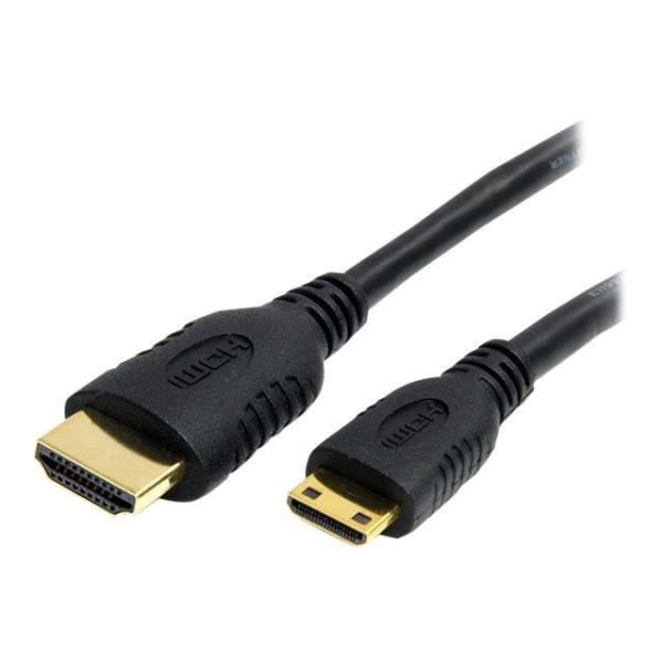 HDMI till Mini HDMI-kabel med 2 m Ethernet - Höghastighets HDMI-kabel med 2 m Ethernet - HDMI till Mini HDMI - M / M - HDACMM2M