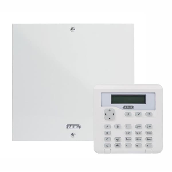 Trådad larmcentral - ABUS - Terxon SX - 10 programmerbara zoner - LCD-kontrollpanel