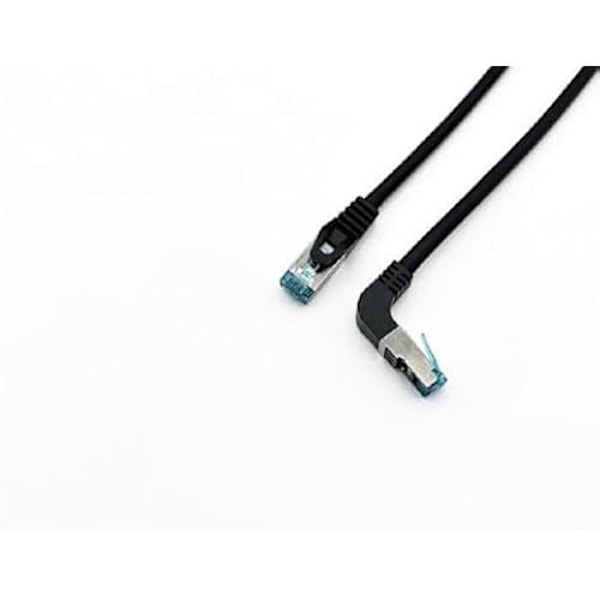 Patchkabel Cat.6A - EQUIP - 605890 - 1 m - S/FTP vinklad - RJ45 rak - 10 Gbit/s