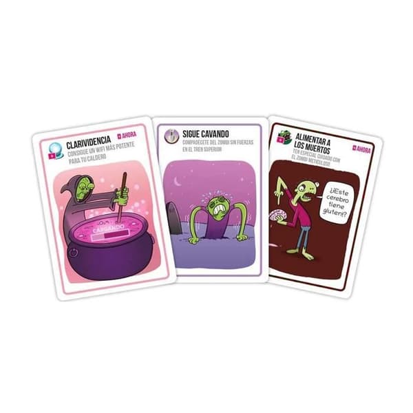 Brädspel - ASMODEE - Zombie Kittens - Spanska Versionen - Flerfärgad - För Barn
