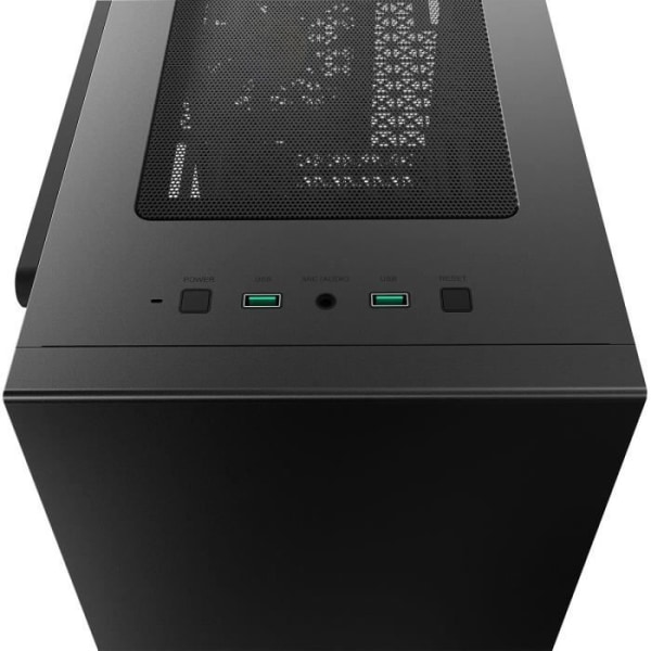 DEEPCOOL Macube 110 Black - Box utan strömförsörjning - Mini tower - Micro-ATX-format