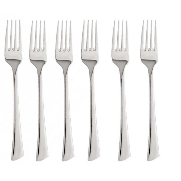 Gaffel - KING HOFF - KH-1335 - Rostfritt stål - 6 delar - Blank
