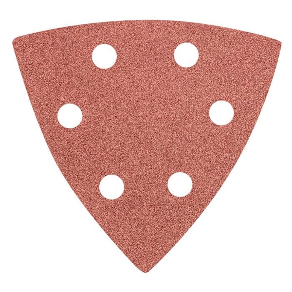 Slibpapper - GRAPHIT - Delta - Självhäftande - 93 x 93 mm - K 120 - 5 stycken