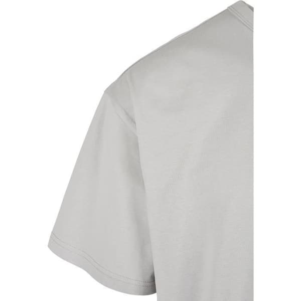 T-shirt - Urban Classics - Basic - Ekologisk bomull - Korta ärmar - Storpocket Ljusgrått XXXXXL