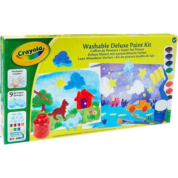 Crayola - My Paint Box - Aktiviteter för barn - Crayola Kit