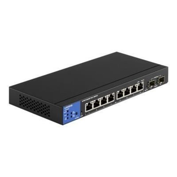 Linksys LGS310MPC Switch - Managed - 8 portar - PoE+