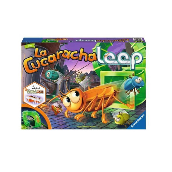 La Cucaracha Loop Ravensburger 211616 Kackerlacka HEXBUG nano Flerfärgad