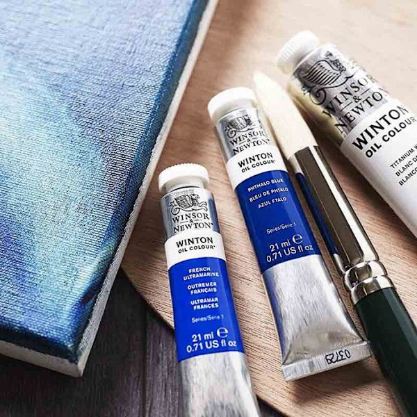 Winton Oil Color Paint 200ml Tube från Winsor & Newton - Titanium White