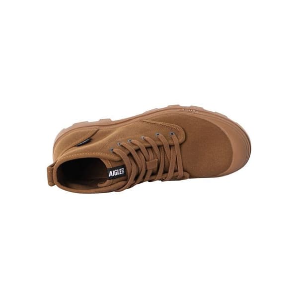 Aigle Bottes Ténéré CVS herr brun - hög textilskoning, gummisula brun 42