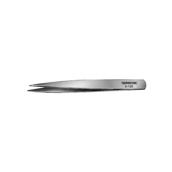 Precisionspincett - BERNSTEIN - 5-125 - Rak - Fin - Spetsig
