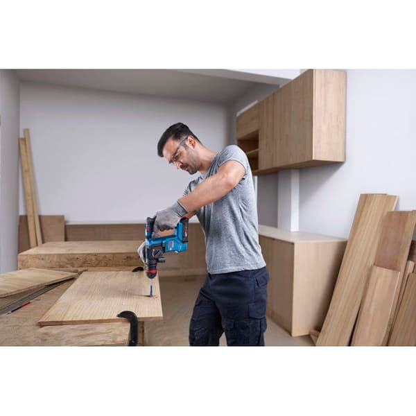 Perforator - Bosch - GBH 18V-18 X - Trådlös - ONECHUCK chuck - KickBack Control