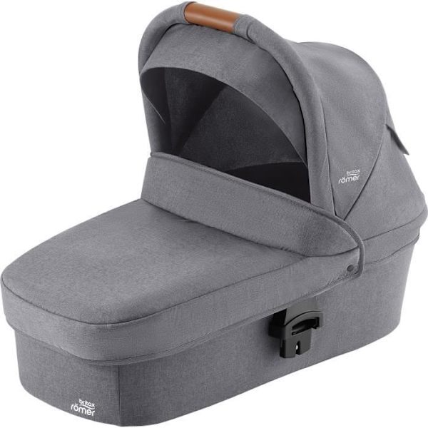 BRITAX STRIDER M Bärvagn - Grupp 0+ (0 - 9 kg) - Solskydd - Grå Grå