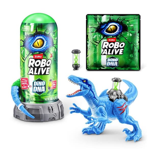 Dino DNA-lekset med belysning Grön