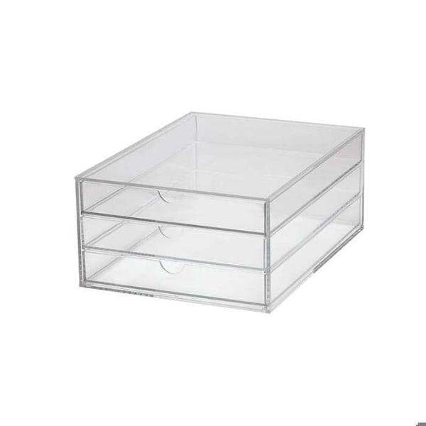 MAUL Låda med lådor - transparent - akryl - A4 - 1 styck - 32 x 24 x 13,5 cm transparent