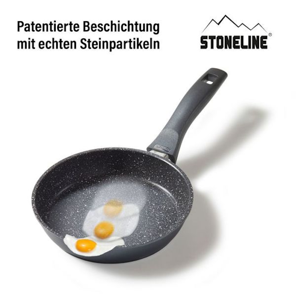 STONELINE® Set med 2 universalglaslock - med silikonkant och aromatisk funktion - 16/18/20 cm och 24/26/28 cm