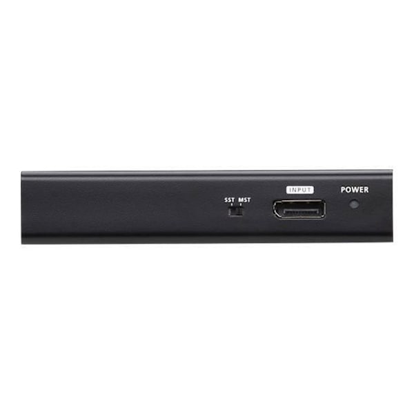 Videodelare - ATEN - VS194 - 4 x DisplayPort - Svart - Stöder 4 skärmar