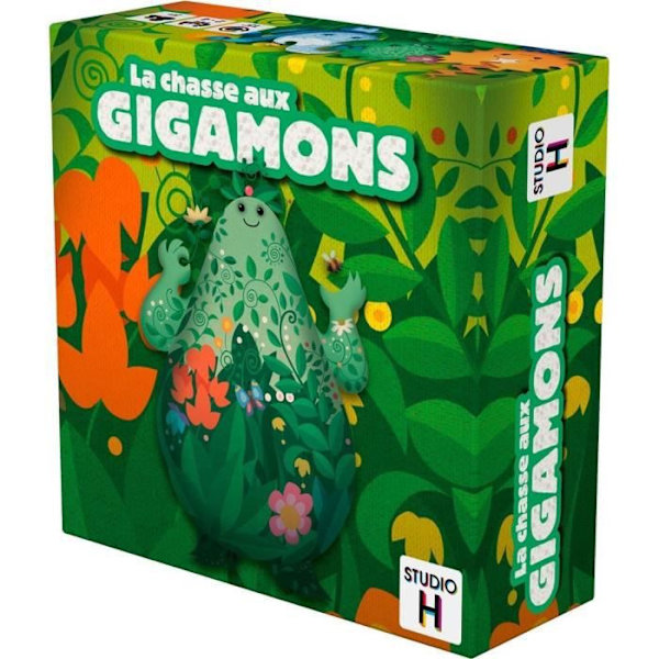 Brädspel - GIGAMIC - Gigamonjakt - Innovativt minne Flerfärgad