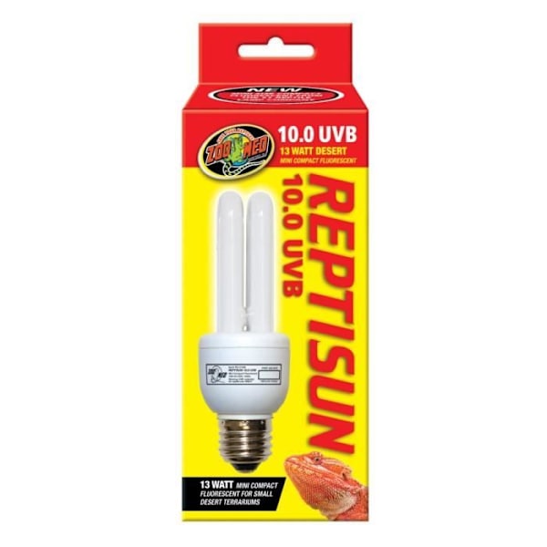 UVB-lampa - FLUO - CPT UVB 10,0 - 10% UVB - 30% UVA - 13W (motsvarande 65W)