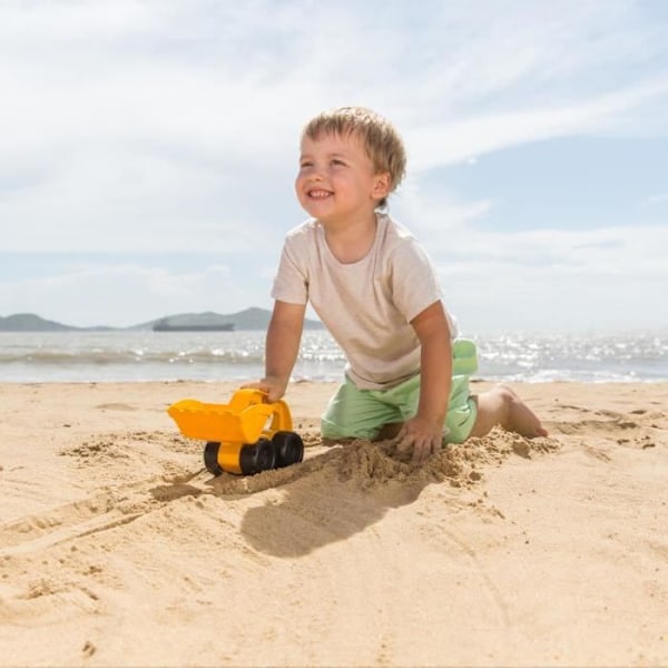 Hape Mighty Digger Sand Toy - Gul för barn 18m+ Flerfärgad