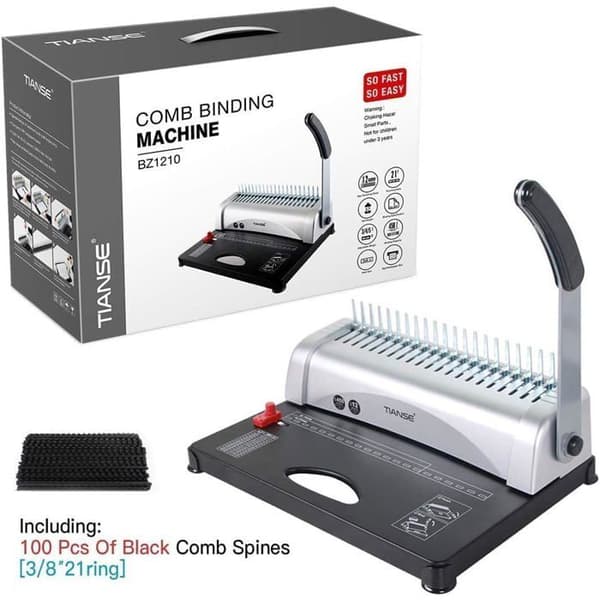 A4-binders TIANSE 21 hål 450 ark Startkit 100 PCS