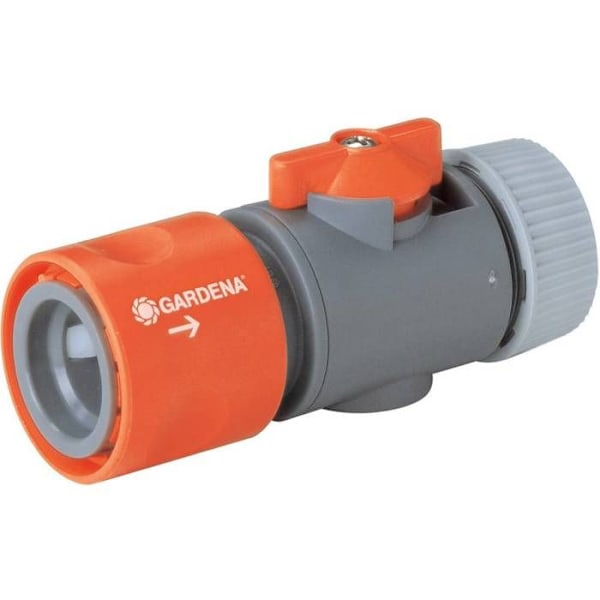 Bevattningsanslutning - GARDENA - 942-50 - 1/2 reglerventil - Plast - Utomhusbruk