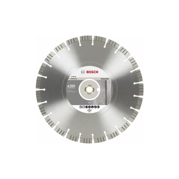 Diamantdisken - BOSCH - Bäst för betong - Ø 400mm - Borrhål 20/25,40mm - Bredd 3,2mm