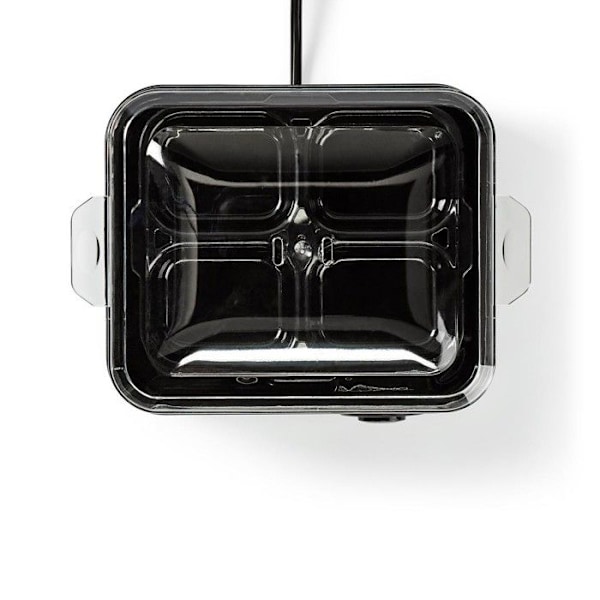 Nedis äggkokare - 8 ägg - Aluminium / svart Svart