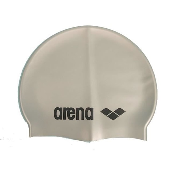 Badmössa - ARENA - Klassisk silikon barn agt - Vit - Simning - Vuxen