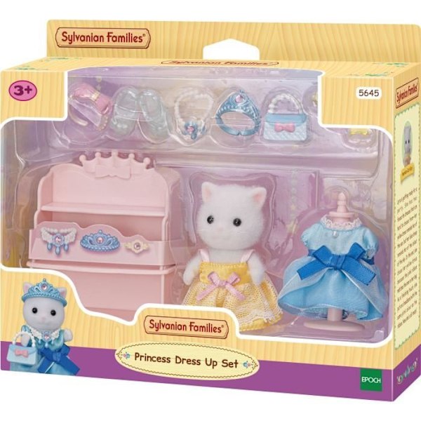 Figurine The Persian Cat Girl Princess - SYLVANIAN FAMILIES - 5537 Flerfärgad