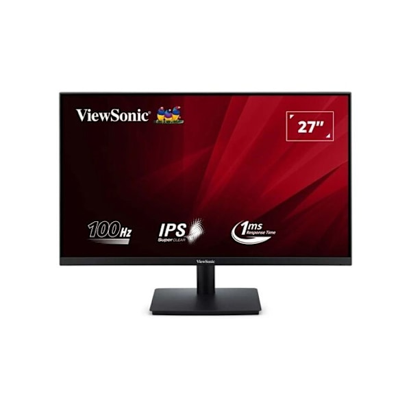 Viewsonic VA270-H-2 Full HD 100 Hz 27 tum skärm med responstid 1 ms - VGA HDMI Svart