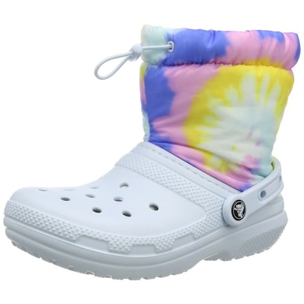 Stövel - stövlar Crocs - 207328 - Unisex klassiskt fodrad Neo Puff Tie Dye Boot Clogs Pastellfärg 43