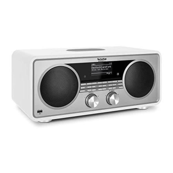 Bärbar radio - TECHNISAT - DigitRadio 602 - Vit/Silver - Radiotuner - Ljudsystem Vit/Silver