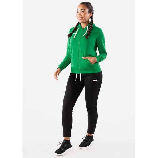 Jako Base hoodie - grön Grön S