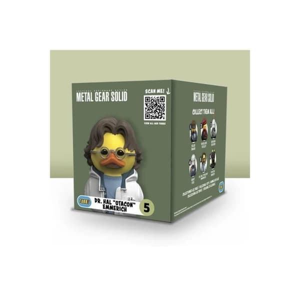 Numskull - Metal Gear Solid - Figurfigur Tubbz Dr. Hal Otacon Boxed Edition 10 cm