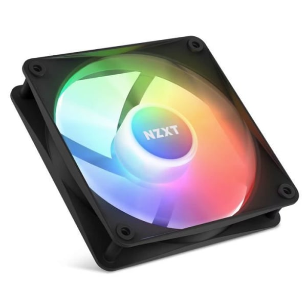 NZXT F120 Core RGB (svart) - 120 mm RGB PWM-fläkt