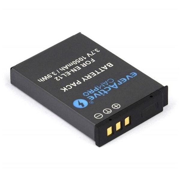 Batteri laddningsbart EverActive CamPro Nikon EN-EL12, 1050 mAh