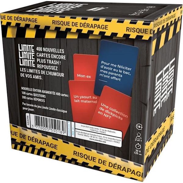 Limite Limite Limite (Ny version) - Asmodee - Sällskapsspel Flerfärgad