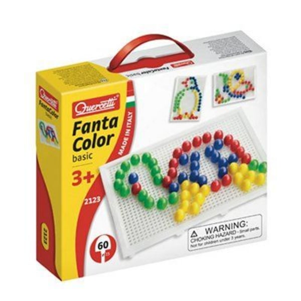 FantaColor Basic Mosaik Set - QUERCETTI - 15 mm bitar - Blandat Flerfärgad