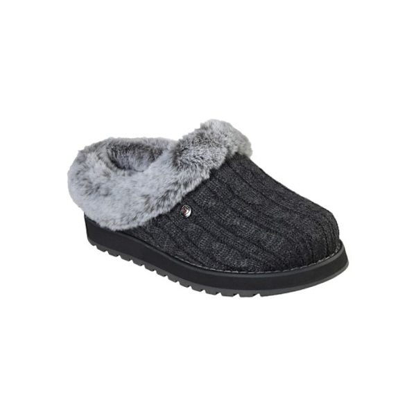 Chaussons - Skechers - Keepsakes Ice Angel - Grå Kol - Bekväm att ta på - Memory foam Kol 38