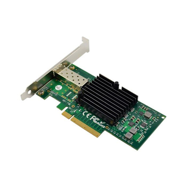 Levelone GNC-0201 10 Gigabit PCIe fiberoptiskt nätverkskort 1 x 10 GbE SFP+ kortplatser