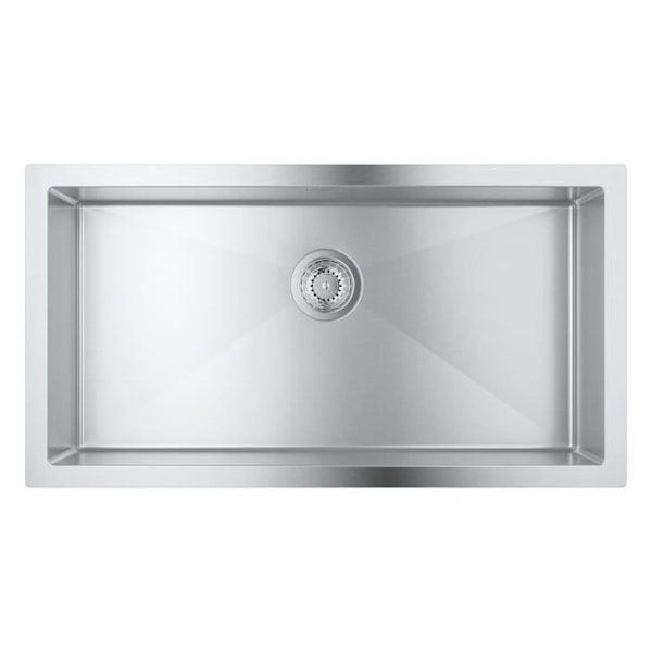 GROHE Rostfri diskho K700 31580SD1 - Inbyggd - 1 skål - utan avlopp - 86,4x46,4 cm - Rostfritt stål Grå