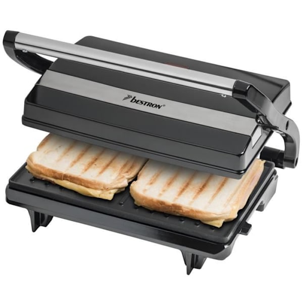 Bestron Multifunktionell Panini Grill Svart 700W APM123Z Svart