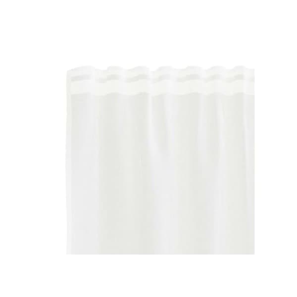 Spetsgardin - vidaXL - Vit - Polyester - 200x900 cm - Ljusfilterande - Maskintvättbar vid 40°C Vit