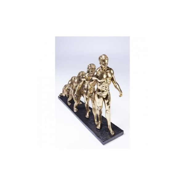 Statyett - KARE - EVOLUTION - Gyllene färg - 42,5x58x18,5 cm - Polyresin gyllene