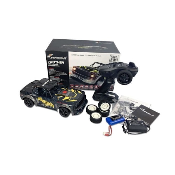 AMEWI Panther Pro driftbil - Radiostyrd modell - Elmotor
