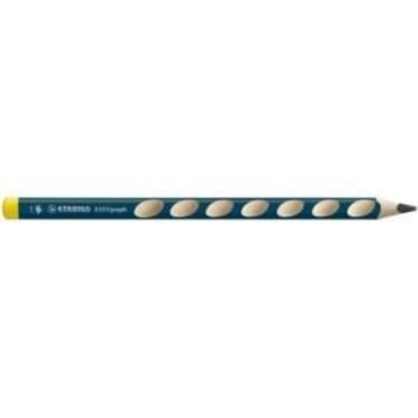 Crayon - Stabilo - Easygraph - Triangulär - HB - Spets tjocklek 3,15 mm Blå