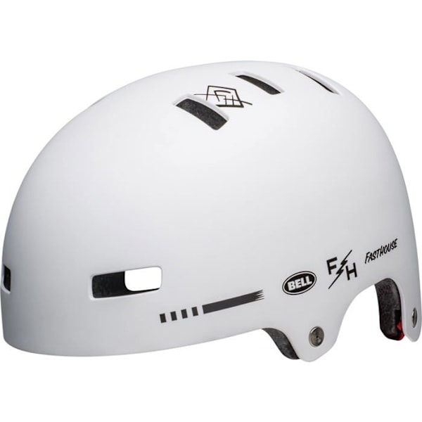 Cykelhjälm Bell - BEH7138694 - Lokal Matt Vit Fasthouse M Vit M