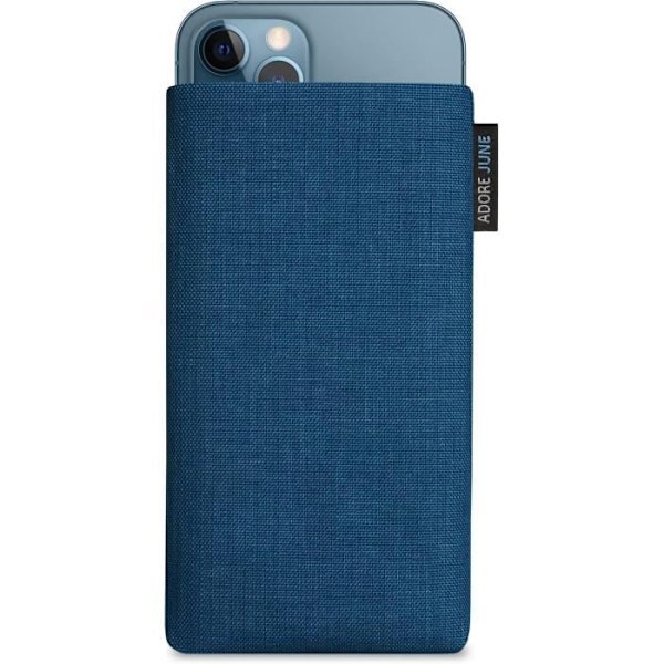 Adore June Classic Bleu-Océan Skyddsomslag för iPhone 1313 Pro1212 Pro Havsblå