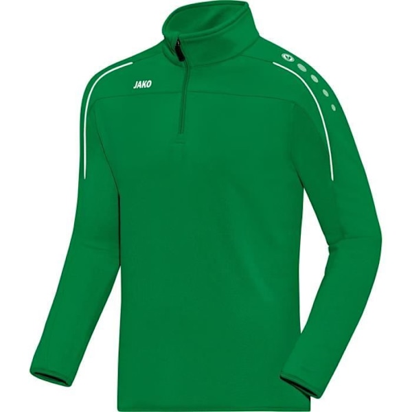 Jako Classico sweatshirt med dragkedja - Grön - Andas - Vuxen - Fotboll - Långa ärmar Grön XL